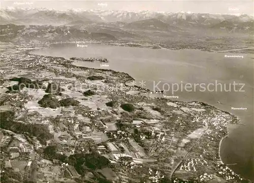 AK / Ansichtskarte Vorarlberg Luftaufnahme Kat. Oesterreich