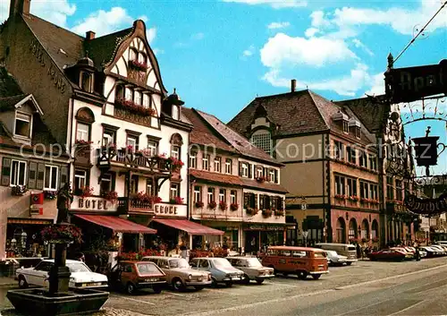 AK / Ansichtskarte Wolfach Hotel Krone  Kat. Wolfach Schwarzwald