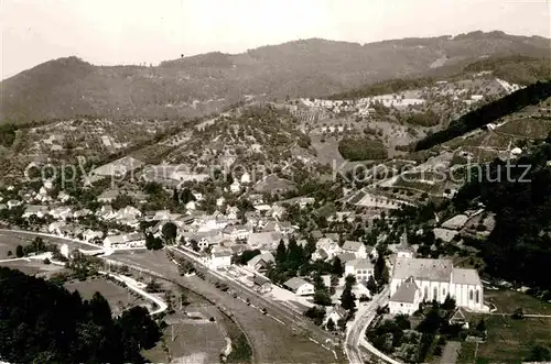 AK / Ansichtskarte Lautenbach Renchtal Fliegeraufnahme Kat. Lautenbach