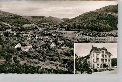 AK / Ansichtskarte Lautenbach Renchtal Panorama Hotel Sternen Kat. Lautenbach