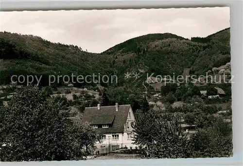 AK / Ansichtskarte Lautenbach Renchtal Cafe Waldblick Kat. Lautenbach