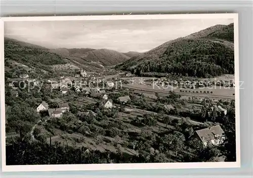 AK / Ansichtskarte Lautenbach Renchtal Panorama Hotel Sternen Kat. Lautenbach