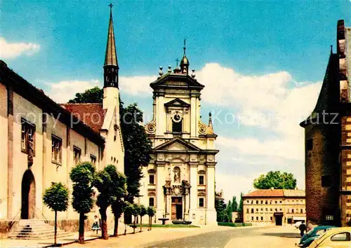 AK / Ansichtskarte Kitzingen Main Kaiserstrasse Evangelische Kirche  Kat. Kitzingen