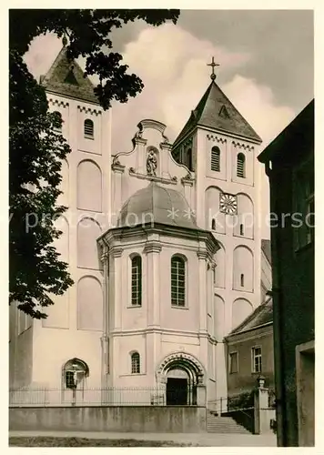 AK / Ansichtskarte Mallersdorf Abteikirche St. Johannes Evangelist Kat. Mallersdorf Pfaffenberg