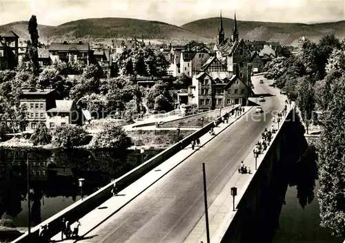 AK / Ansichtskarte Saalfeld Saale Bruecke  Kat. Saalfeld