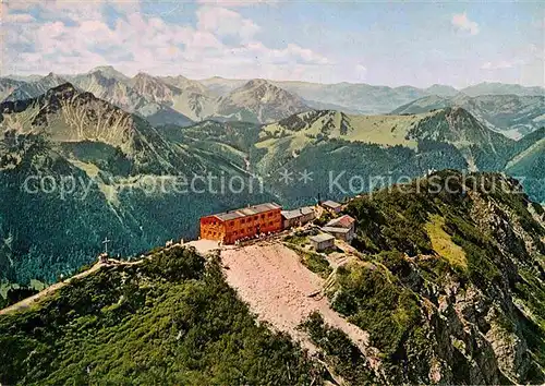 AK / Ansichtskarte Pfronten Berggasthaus Ostlerhuette Breitenberg Fliegeraufnahme Kat. Pfronten