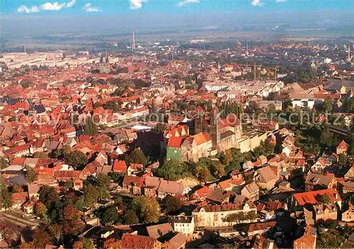 AK / Ansichtskarte Quedlinburg Luftaufnahme Kat. Quedlinburg