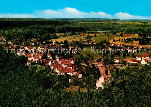 AK / Ansichtskarte Zavelstein Fliegeraufnahme Kat. Bad Teinach Zavelstein