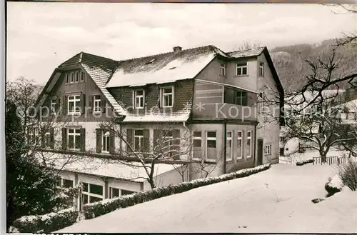 AK / Ansichtskarte Wolfach Klinik Doktor Barlen  Kat. Wolfach Schwarzwald