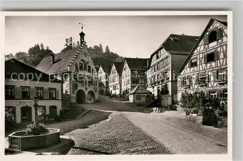 AK / Ansichtskarte Schiltach Marktplatz Kat. Schiltach Schwarzwald