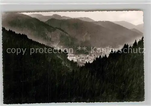 AK / Ansichtskarte Schiltach Blick vom Brandsteigweg Kat. Schiltach Schwarzwald