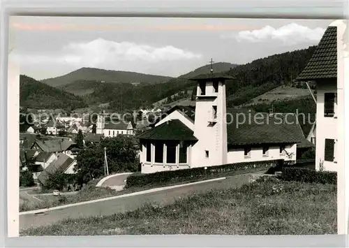 AK / Ansichtskarte Schenkenzell Kirche Kat. Schenkenzell Schwarzwald