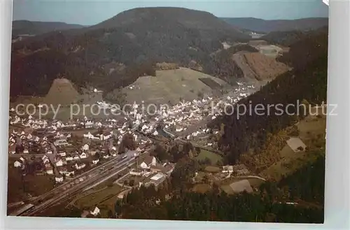 AK / Ansichtskarte Schenkenzell Fliegeraufnahme Kat. Schenkenzell Schwarzwald