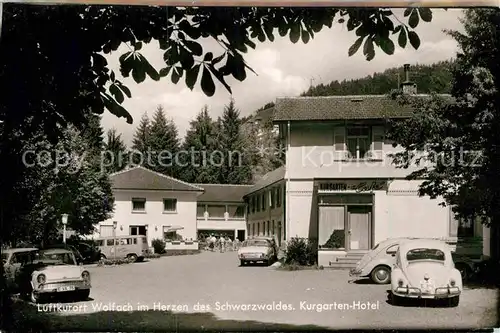 AK / Ansichtskarte Wolfach Kurgarten Hotel Kat. Wolfach Schwarzwald