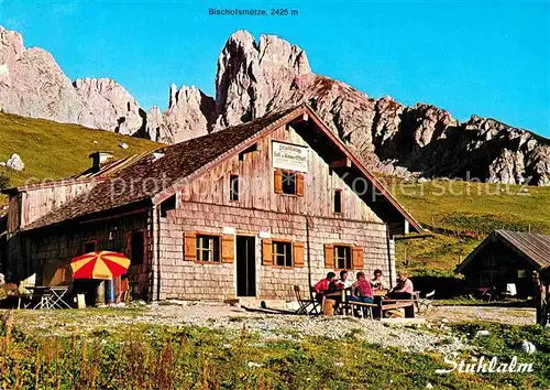 AK / Ansichtskarte Annaberg Lungoetz Stuhlalm mit Bischofsmuetze Dachsteingebirge Kat. Annaberg Lungoetz Lammertal