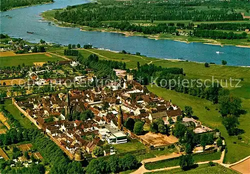 AK / Ansichtskarte Zons am Rhein Fliegeraufnahme Kat. Dormagen