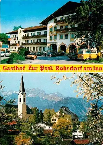 AK / Ansichtskarte Rohrdorf Inn Gasthof zur Post Kat. Rohrdorf