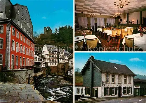 AK / Ansichtskarte Monschau Hotel Haus Flora Kat. Monschau