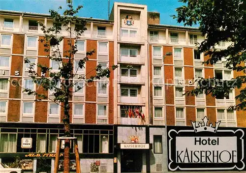 AK / Ansichtskarte Muenster Westfalen Hotel Kaiserhof Kat. Muenster