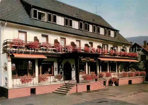 AK / Ansichtskarte Obertal Baiersbronn Restaurant Hotel Engel Kat. Baiersbronn