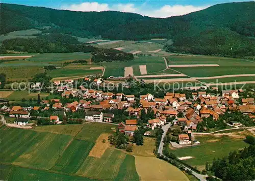 AK / Ansichtskarte Bad Wildungen Fliegeraufnahme Gellershausen Kat. Bad Wildungen