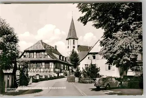 AK / Ansichtskarte Zell Harmersbach Stadtkirche Kat. Zell am Harmersbach