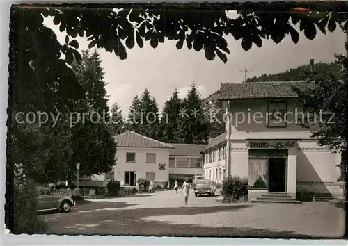 AK / Ansichtskarte Wolfach Kurgarten Cafe Kat. Wolfach Schwarzwald