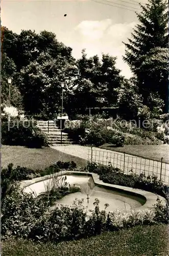 AK / Ansichtskarte Zell Harmersbach Stadtpark  Kat. Zell am Harmersbach