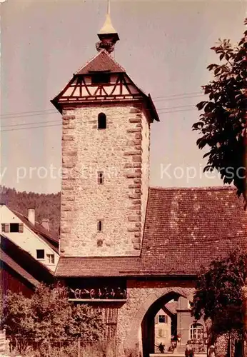 AK / Ansichtskarte Zell Harmersbach Storchenturm  Kat. Zell am Harmersbach