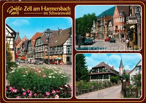 AK / Ansichtskarte Zell Harmersbach Stadtansichten  Kat. Zell am Harmersbach