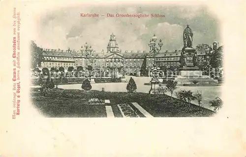 AK / Ansichtskarte Karlsruhe Baden Schloss