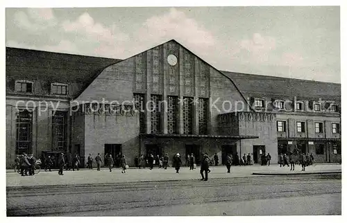 AK / Ansichtskarte Karlsruhe Baden Hauptbahnhof