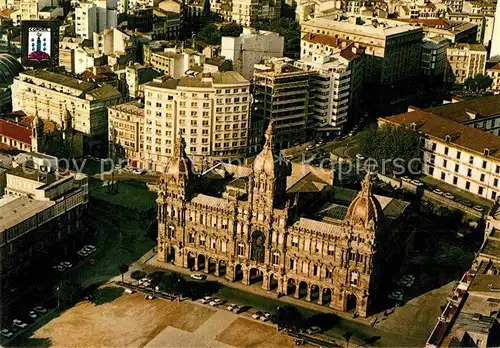 AK / Ansichtskarte La Coruna Hotel de Ville Kat. Spanien