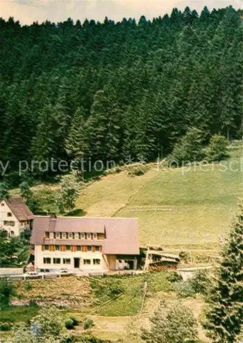 AK / Ansichtskarte Schorrental Besenfeld Gasthaus Pension Forelle  Kat. Seewald