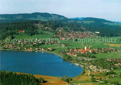 AK / Ansichtskarte Hopfen See Campingplatz Kurzentrum Fliegeraufnahme Kat. Fuessen