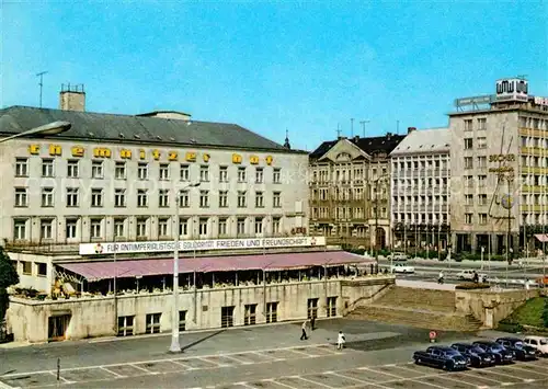 AK / Ansichtskarte Karl Marx Stadt Interhotel Chemnitzer Hof  Kat. Chemnitz