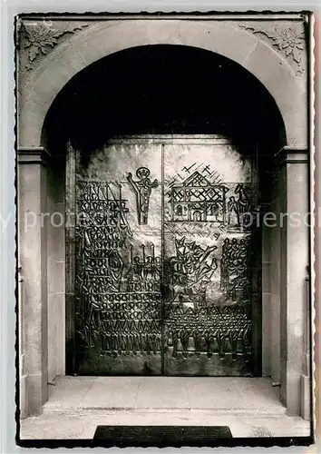 AK / Ansichtskarte Zell Harmersbach Wallfahrtskirche Portal Kat. Zell am Harmersbach