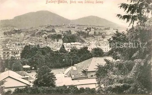 AK / Ansichtskarte Baden Baden Panorama Kat. Baden Baden