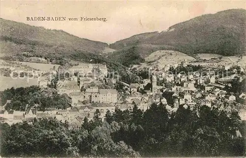 AK / Ansichtskarte Baden Baden Panorama Kat. Baden Baden