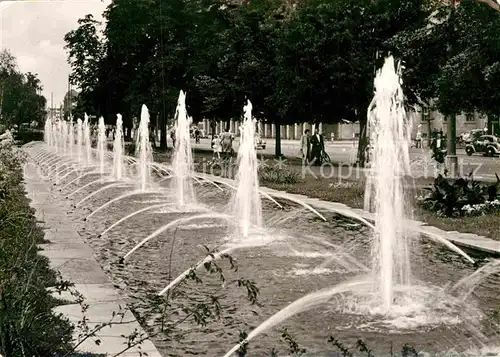 AK / Ansichtskarte Karlsruhe Baden Wasserspiele