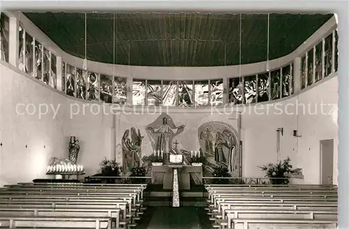 AK / Ansichtskarte Schwarzwaldhochstrasse Kapelle Maria Frieden Altar