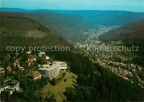 AK / Ansichtskarte Wildbad Schwarzwald Fliegeraufnahme Kat. Bad Wildbad