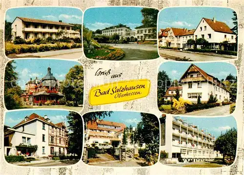 AK / Ansichtskarte Bad Salzhausen Kurhotels Sanatorium Kat. Nidda