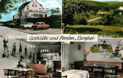 AK / Ansichtskarte Luetzel Wiebelsbach Pension Berghof Kat. Luetzelbach