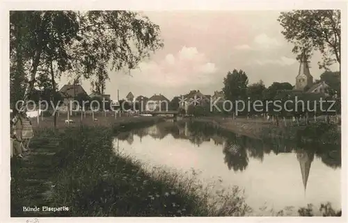 AK / Ansichtskarte Buende Westfalen Else Panorama