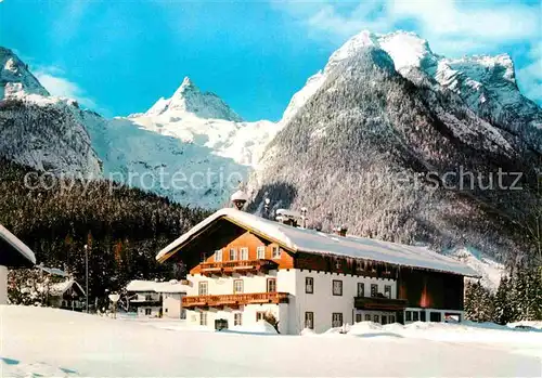 AK / Ansichtskarte Lofer Pension Edergut Kat. Lofer