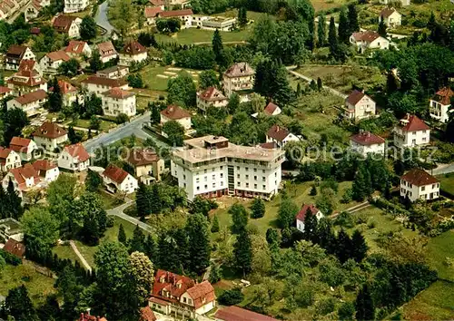 AK / Ansichtskarte Bad Koenig Odenwald Sanatorium Klinik Fliegeraufnahme Kat. Bad Koenig