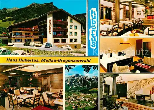 AK / Ansichtskarte Mellau Vorarlberg Pension Cafe Hubertus Kat. Mellau