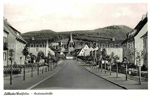 AK / Ansichtskarte Luebbecke Westfalen Andreasstrasse Kat. Luebbecke