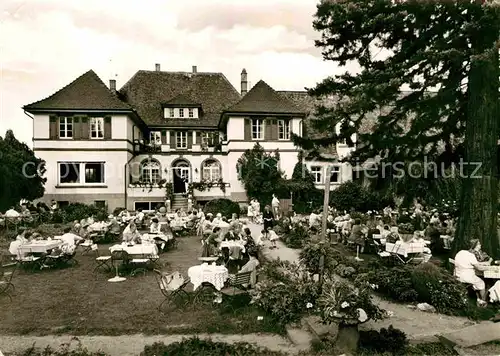 AK / Ansichtskarte Ginsheim Gustavsburg Garten Cafe Nonnenau Kat. Ginsheim Gustavsburg